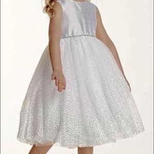 Girl Davis Bridal dress Size 14 (L)